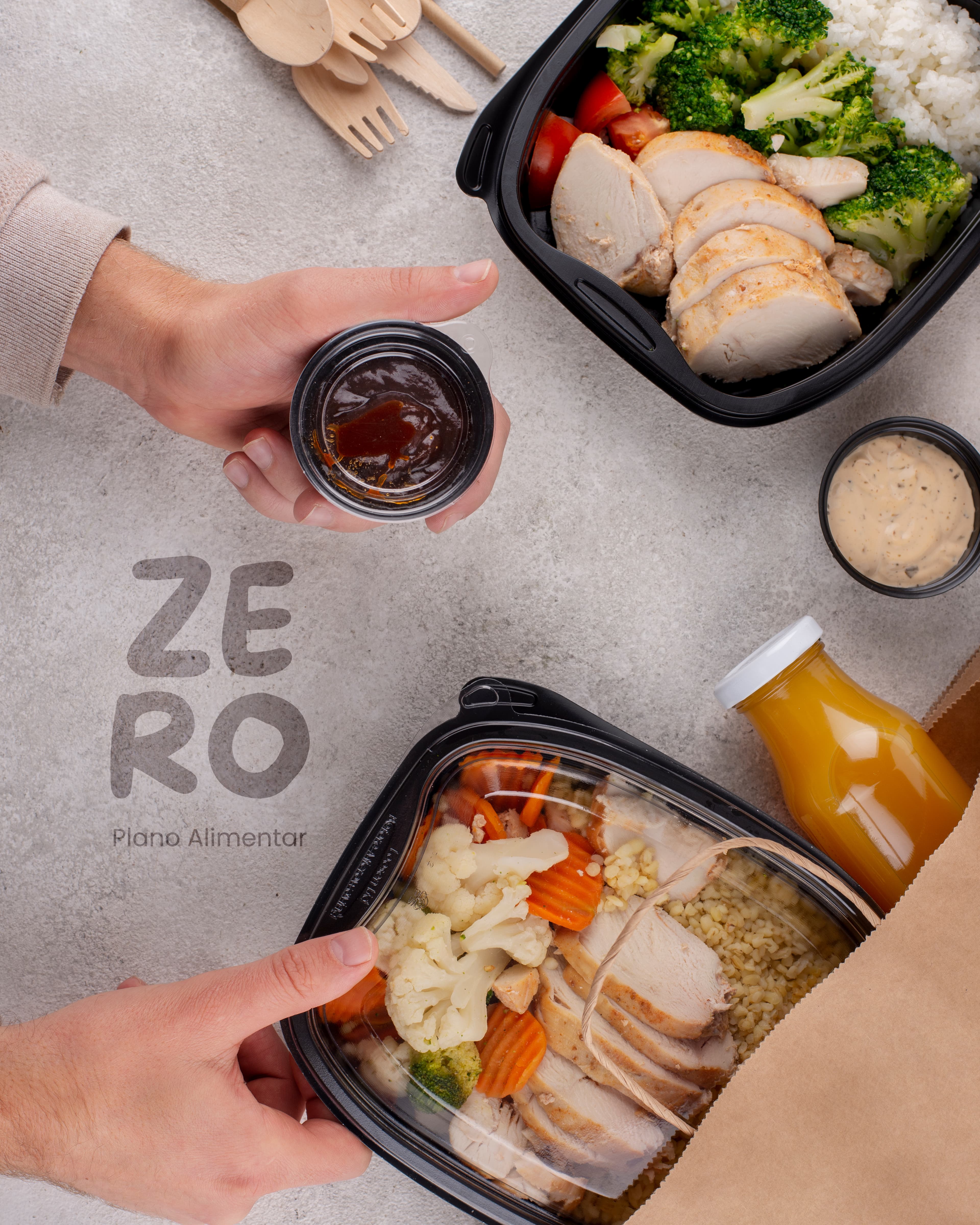 Refeições ZERO - Marmitas saudáveis e práticas